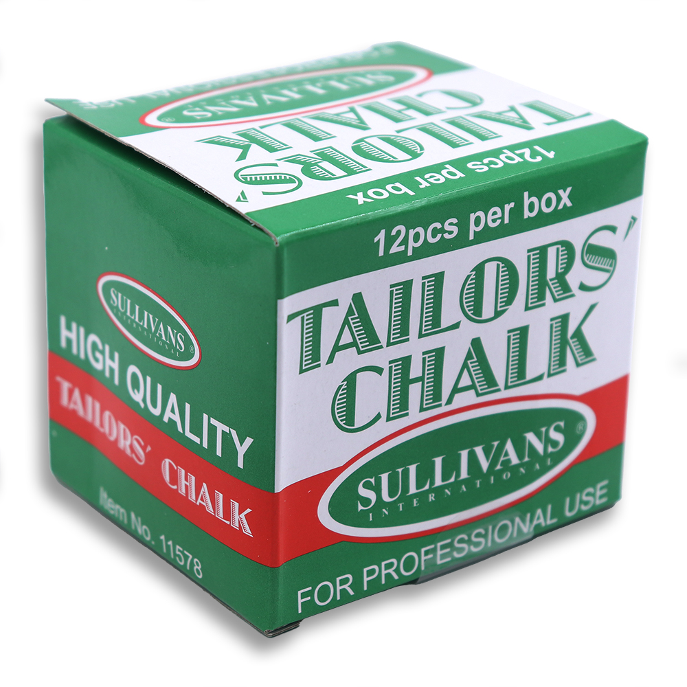 Sullivan's Triangle Clay Tailors Chalk - 12/Pack - Assorted Colors
