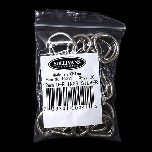 12 Pcs Silver Multi-Purpose Metal O Ring Non-Welded O Ring for DIY Accessories Hardware Bags Ring,Dream Catcher and Crafts,2 Inch/50mm