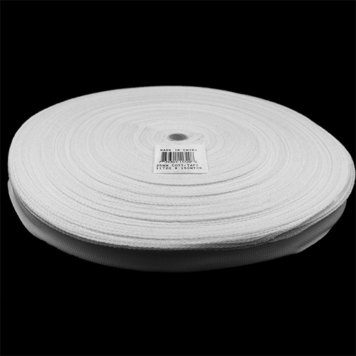 White Color Hook and Eye Cotton Tape (White)