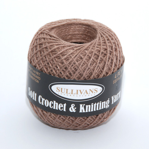 Sullivans Knitting Yarn Wool Eyelash Blue With Glitter 50g 