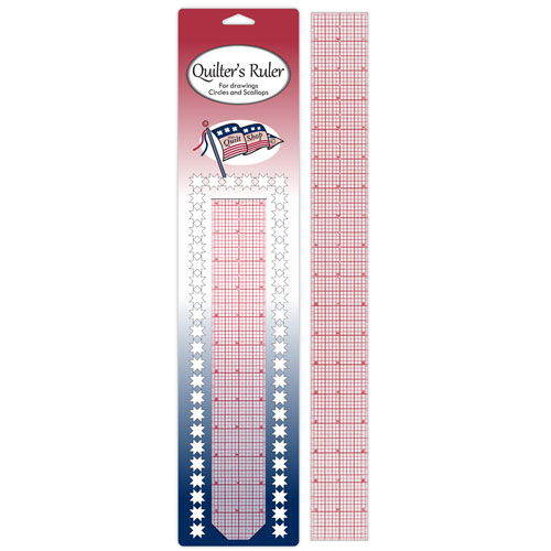 Quilters Ruler 24x6.5 Inches : Sullivans International