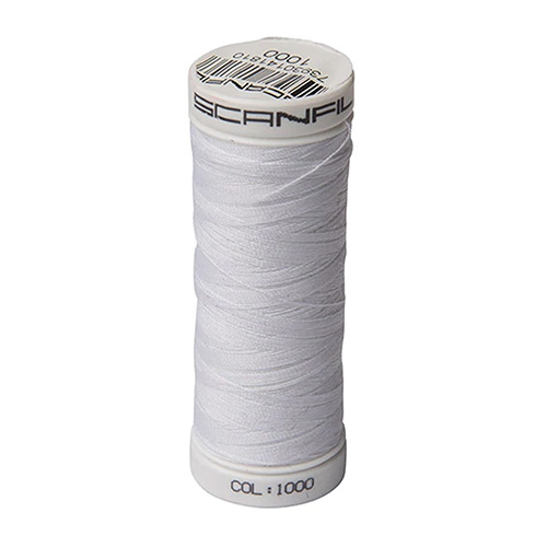 Scanfil Elastic Thread - White - 20 meters, Point Store