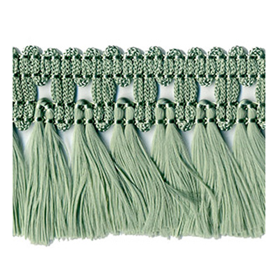 Sage Green Tassel Trim