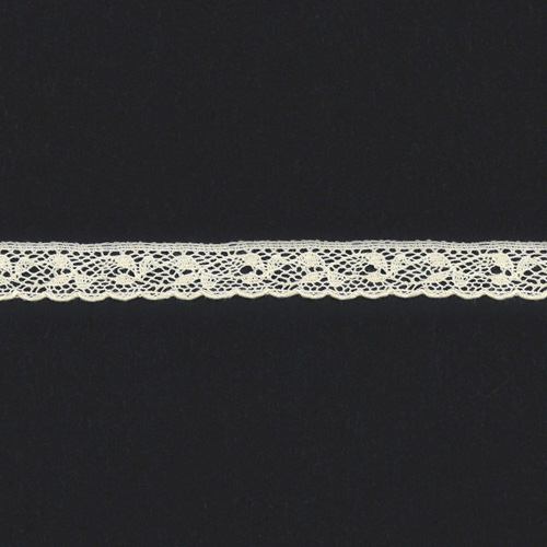 White 20mm GPO Cotton Lace, For Garment